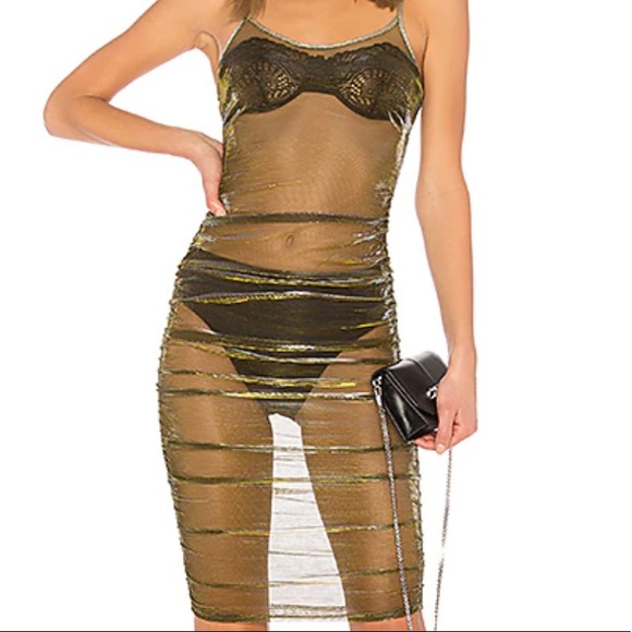 ISO I AM GIA GUNMETAL SELENA DRESS - Picture 2 of 2